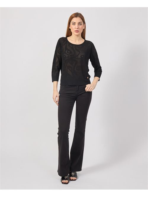 Yes Zee openwork sweater in viscose YES ZEE | M437-I9000801